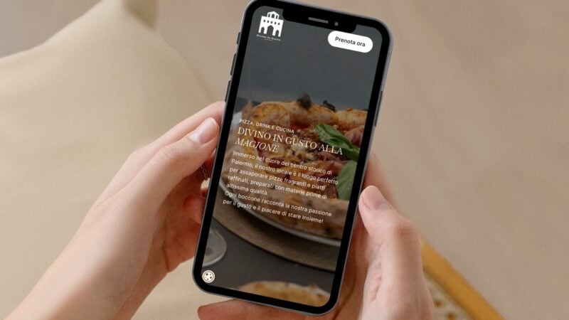 Mockup sito Divino In Gusto